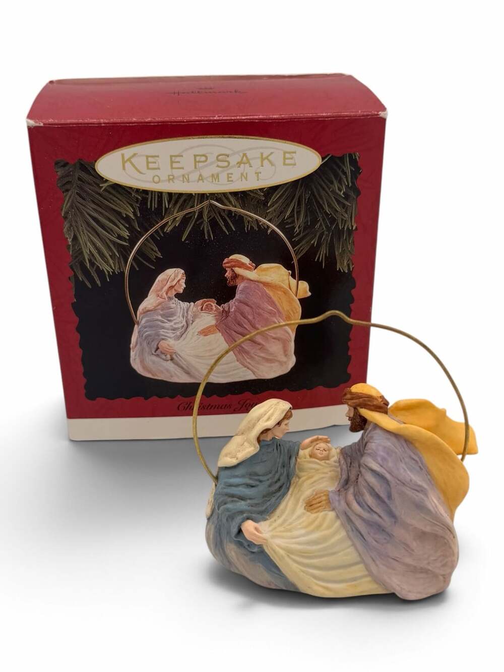 Hallmark Christmas Joy Nativity 1996 Keepsake Ornament